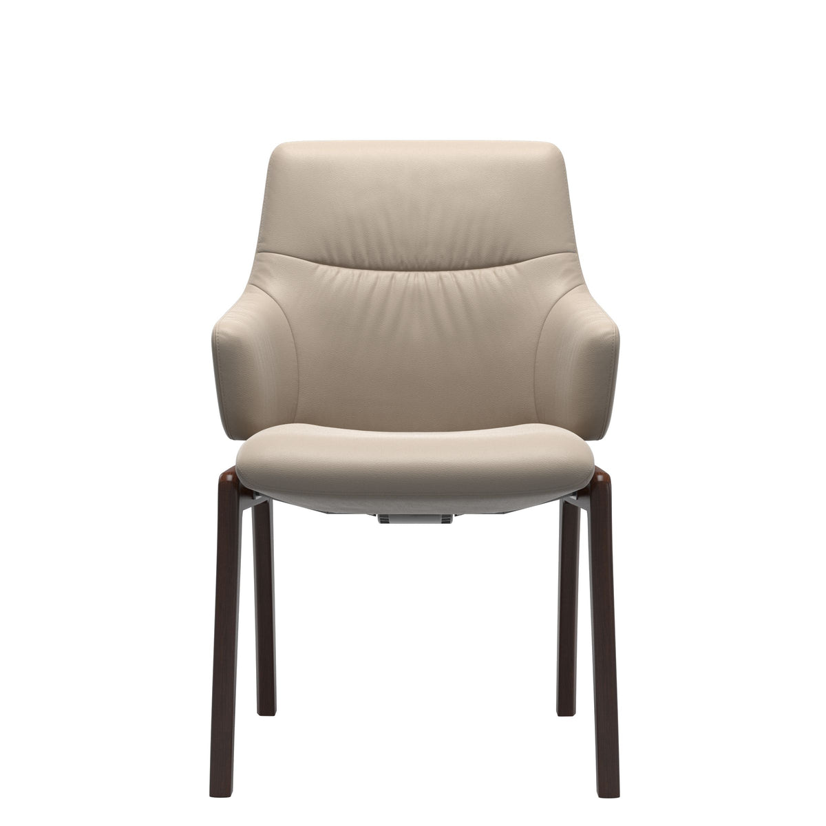 Mint Low Back Dining Chair - Paloma Mushroom - Brown - Armchair