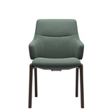 Mint Low Back Dining Chair - Paloma Sage Green - Brown - Armchair