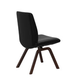 Mint Low Back Dining Chair - Paloma Black - Brown - Armless