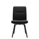 Mint Low Back Dining Chair - Paloma Black - Brown - Armless