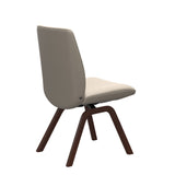 Mint Low Back Dining Chair - Paloma Fog - Walnut - Armless