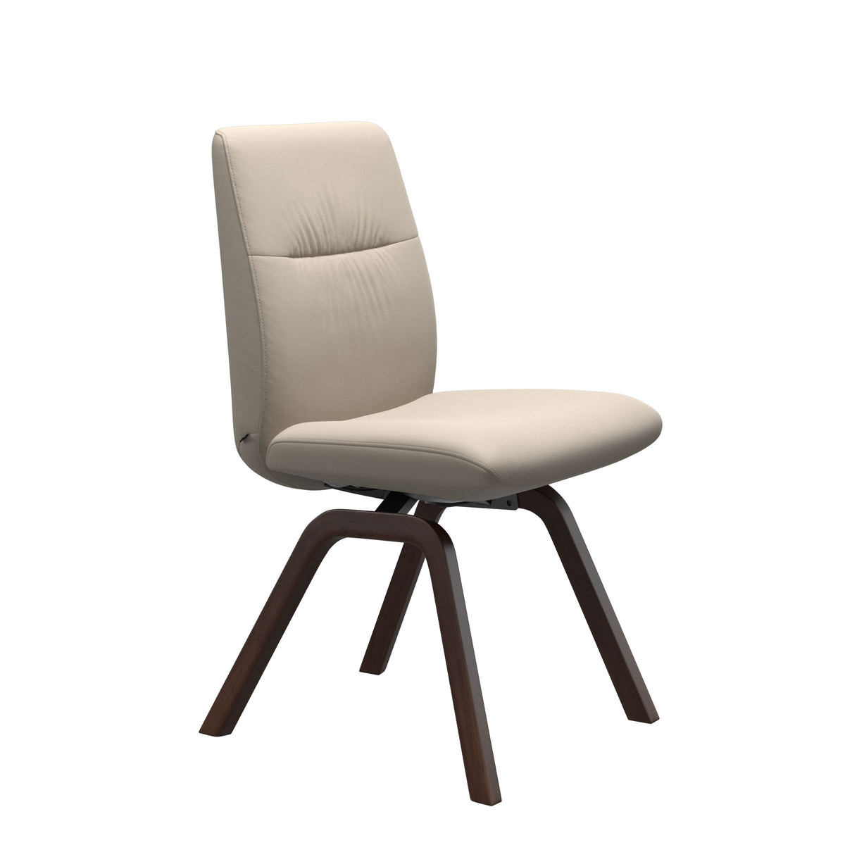 Mint Low Back Dining Chair - Paloma Fog - Brown - Armless