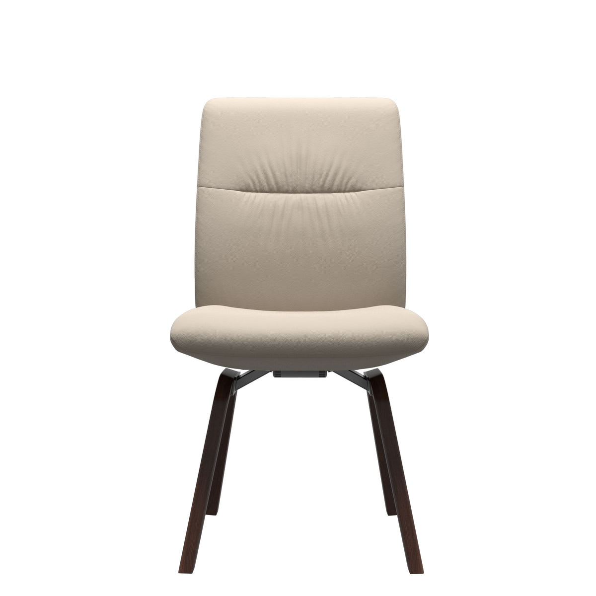 Mint Low Back Dining Chair - Paloma Fog - Brown - Armless