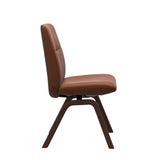 Mint Low Back Dining Chair - Paloma New Cognac - Walnut - Armless