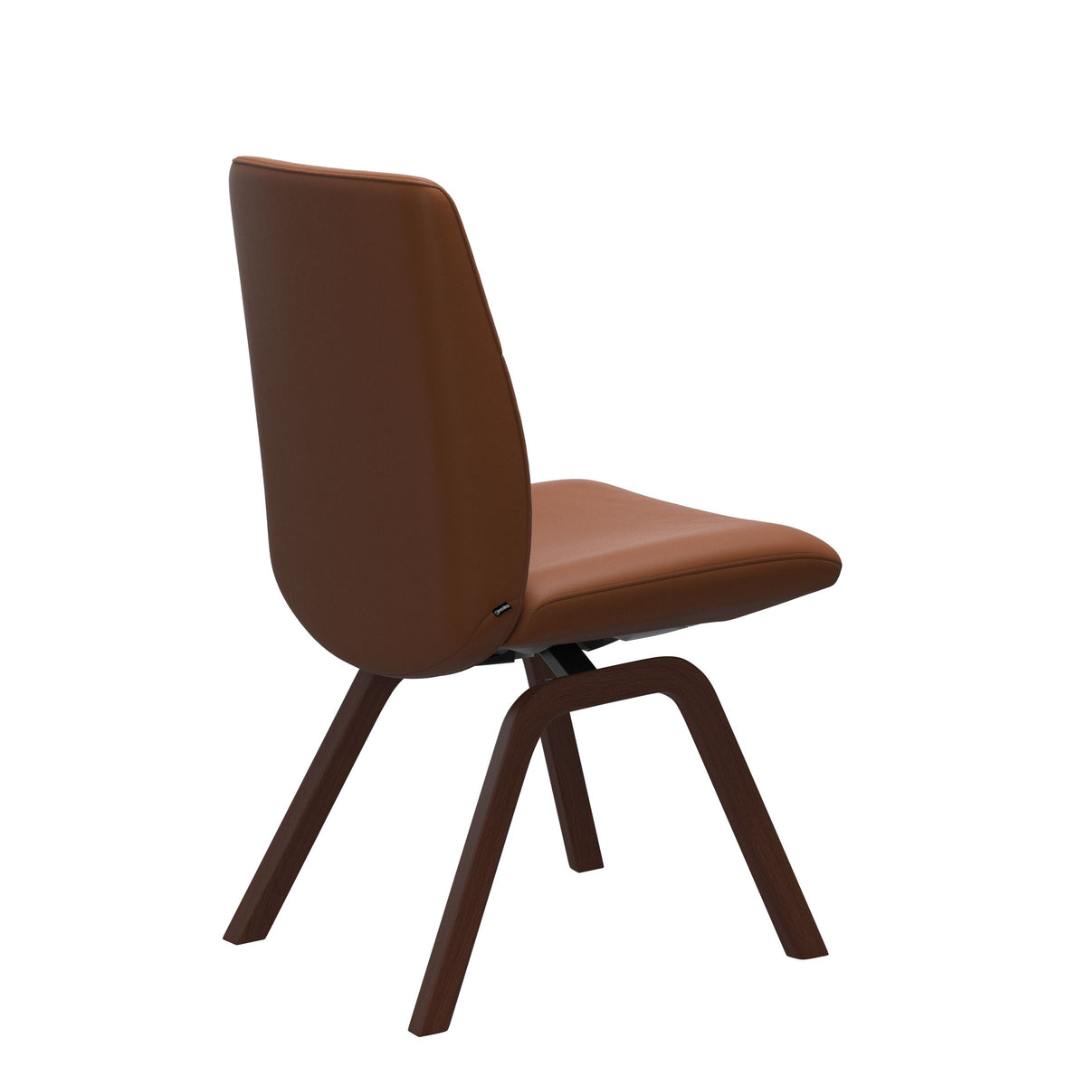 Mint Low Back Dining Chair - Paloma New Cognac - Walnut - Armless
