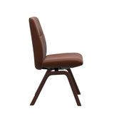 Mint Low Back Dining Chair - Paloma Copper - Walnut - Armless