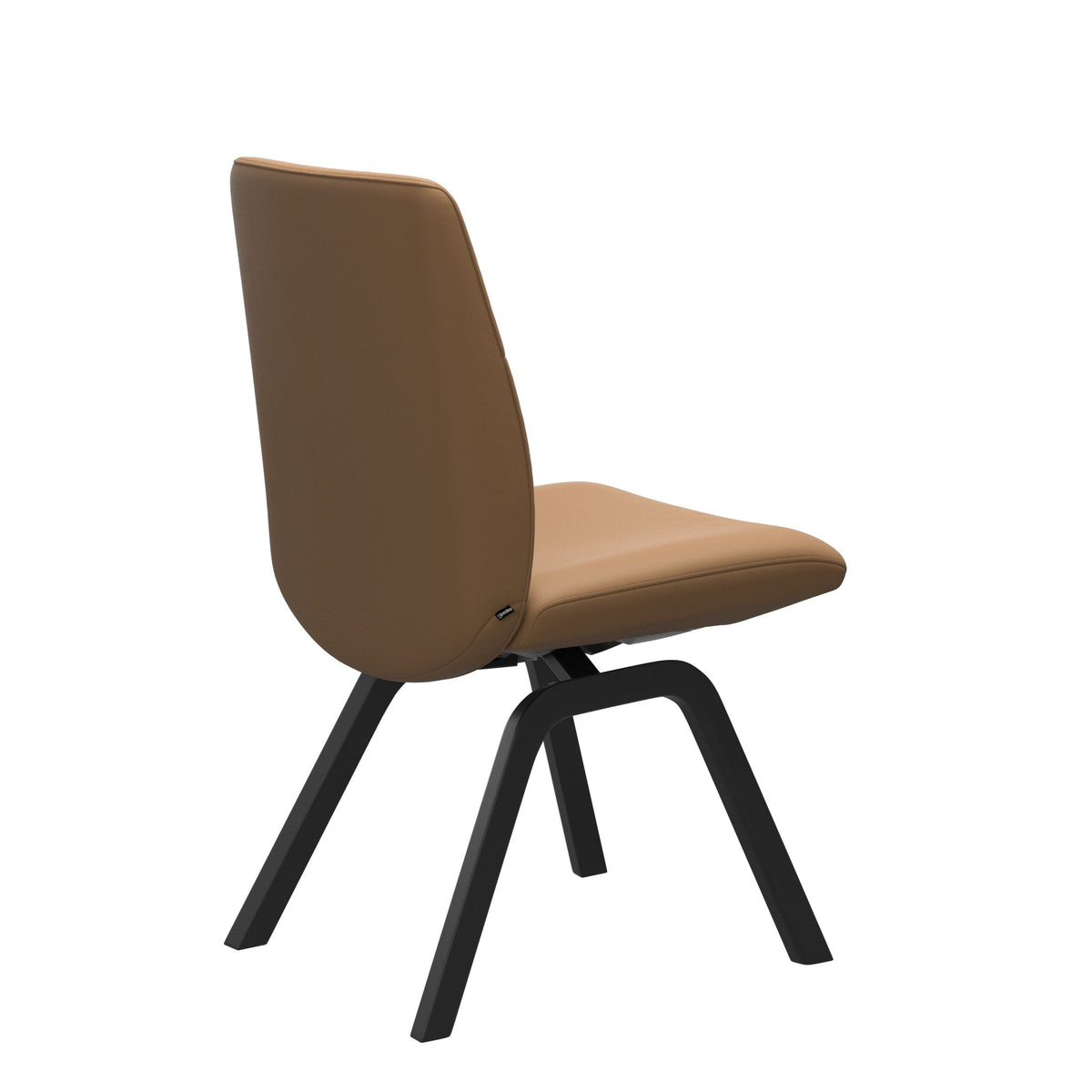 Mint Low Back Dining Chair - Paloma Taupe - Black - Armless