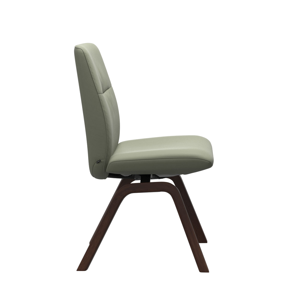 Mint Low Back Dining Chair - Paloma Shadow Green - Brown - Armless