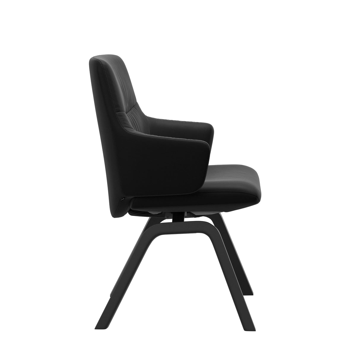Mint Low Back Dining Chair - Paloma Black - Black - Armchair
