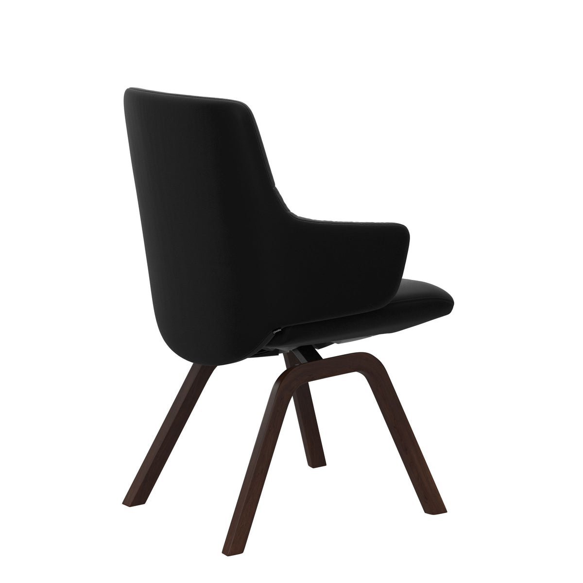 Mint Low Back Dining Chair - Paloma Black - Brown - Armchair
