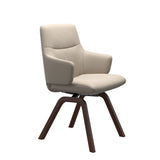 Mint Low Back Dining Chair - Paloma Fog - Walnut - Armchair
