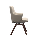 Mint Low Back Dining Chair - Paloma Fog - Walnut - Armchair