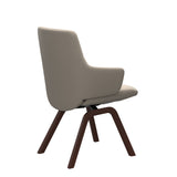 Mint Low Back Dining Chair - Paloma Fog - Walnut - Armchair