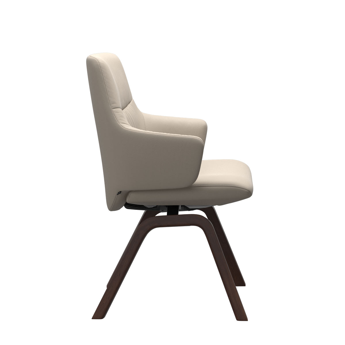 Mint Low Back Dining Chair - Paloma Fog - Brown - Armchair
