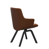 Mint Low Back Dining Chair - Paloma New Cognac - Black - Armchair
