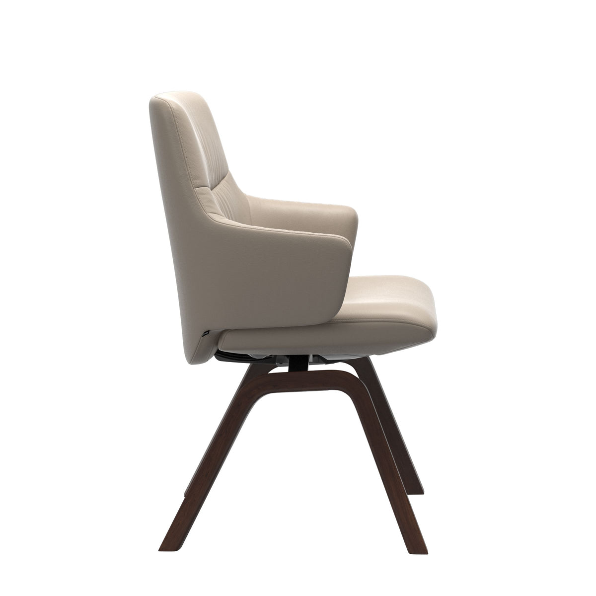 Mint Low Back Dining Chair - Paloma Mushroom - Brown - Armchair