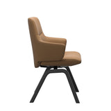 Mint Low Back Dining Chair - Paloma Taupe - Black - Armchair