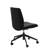 Mint Home Office - Paloma Black - Low Back - Armless