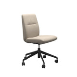 Mint Home Office - Paloma Fog - Low Back - Armless