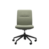 Mint Home Office - Paloma Shadow Green - Low Back - Armless