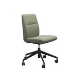 Mint Home Office - Paloma Shadow Green - Low Back - Armless