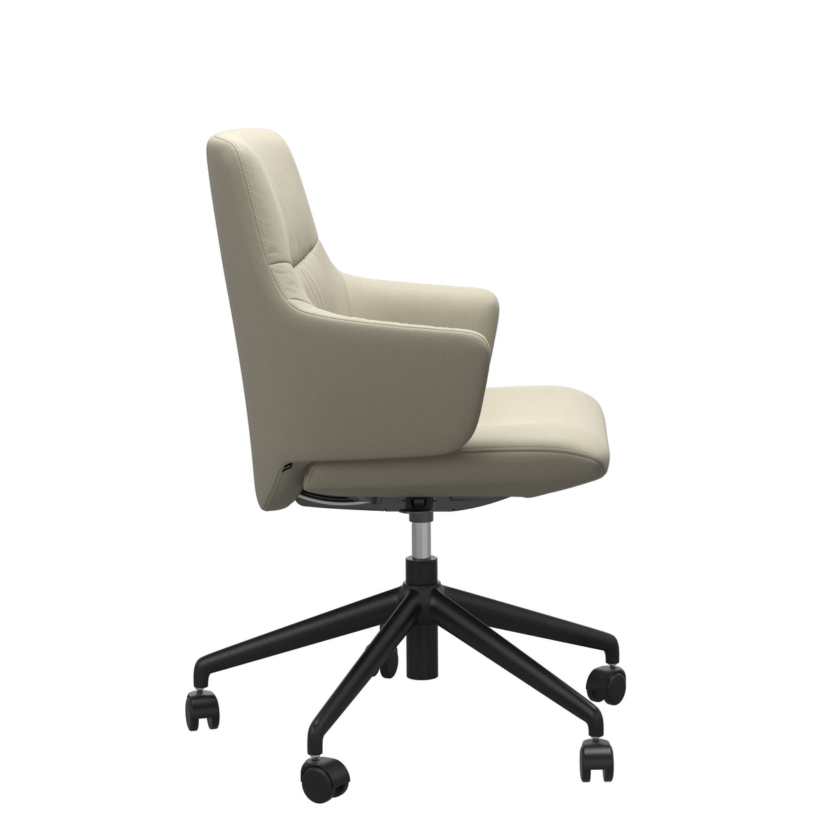 Mint Home Office - Paloma Light Grey - Low Back - Armchair