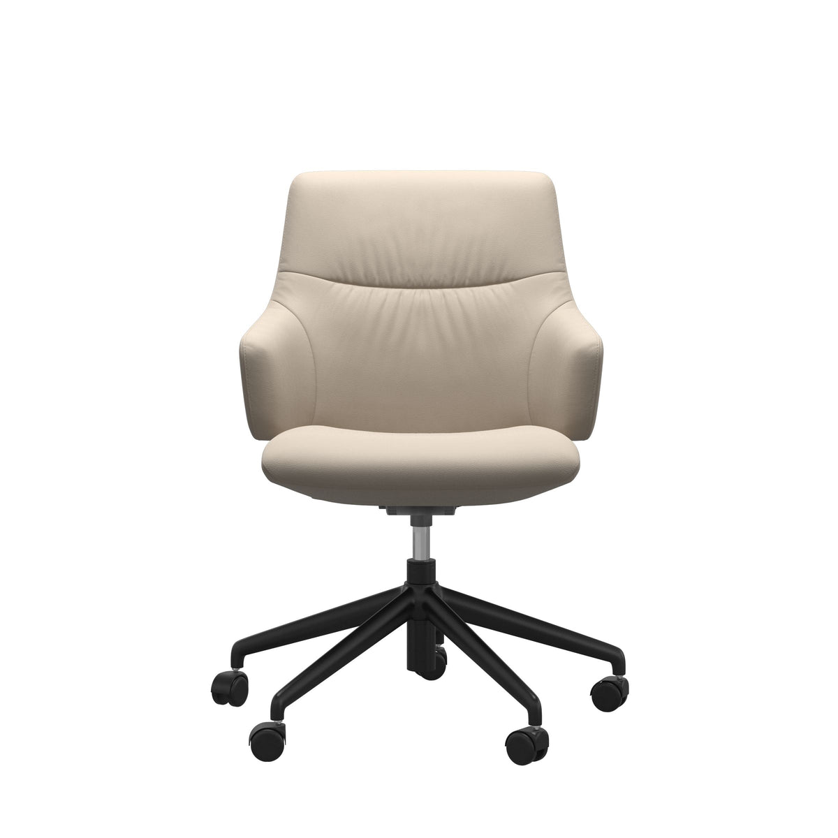 Mint Home Office - Paloma Fog - Low Back - Armchair