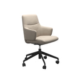 Mint Home Office - Paloma Fog - Low Back - Armchair