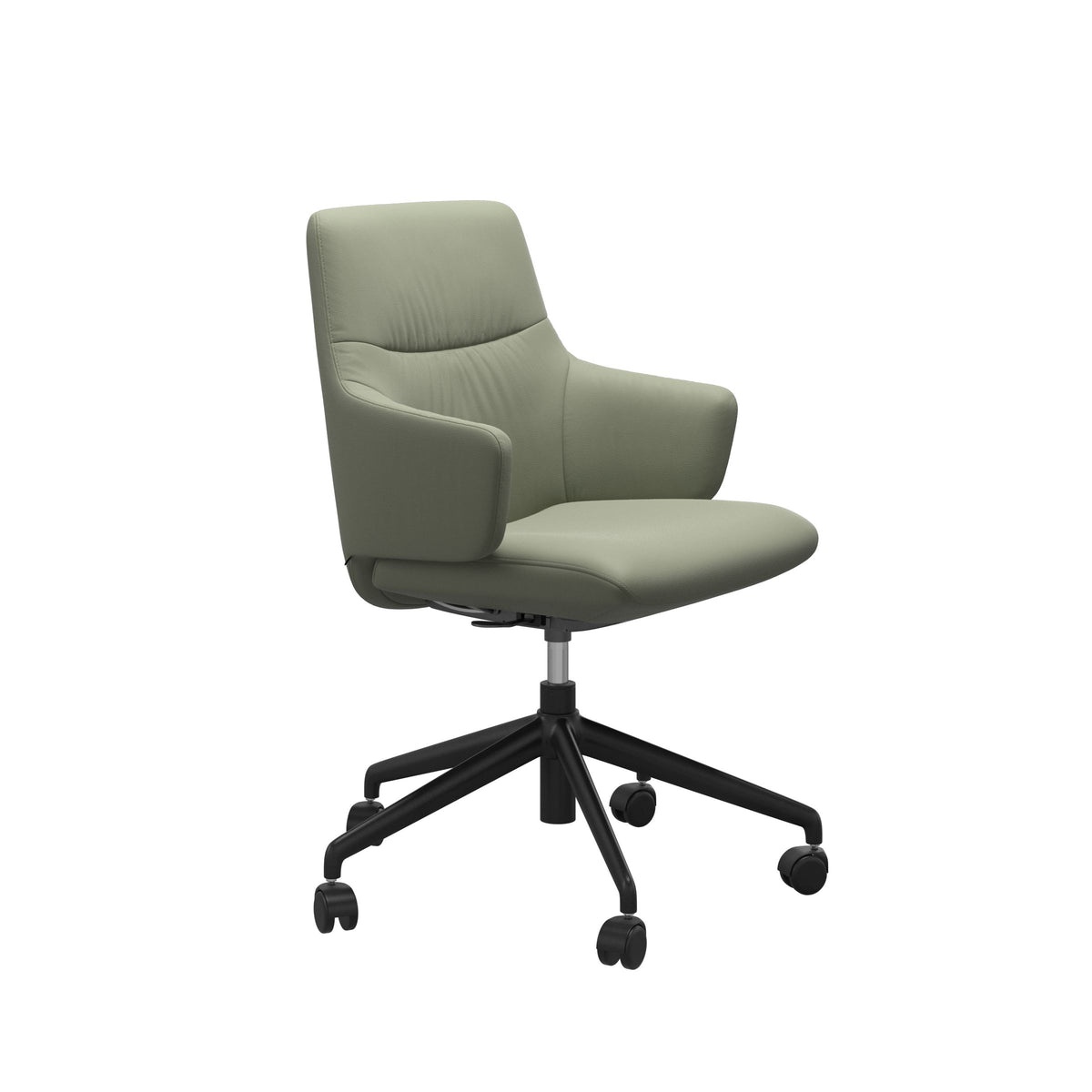 Mint Home Office - Paloma Shadow Green - Low Back - Armchair