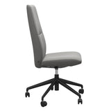 Mint HO - Paloma Silver Grey - High Back - Armless
