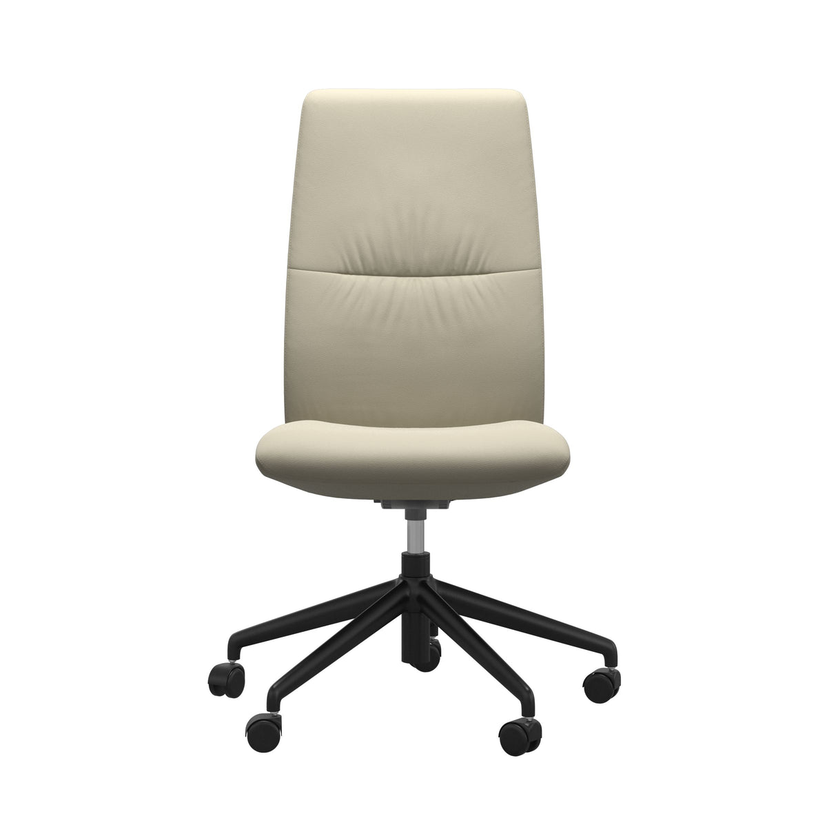 Mint Home Office - Paloma Light Grey - High Back - Armless