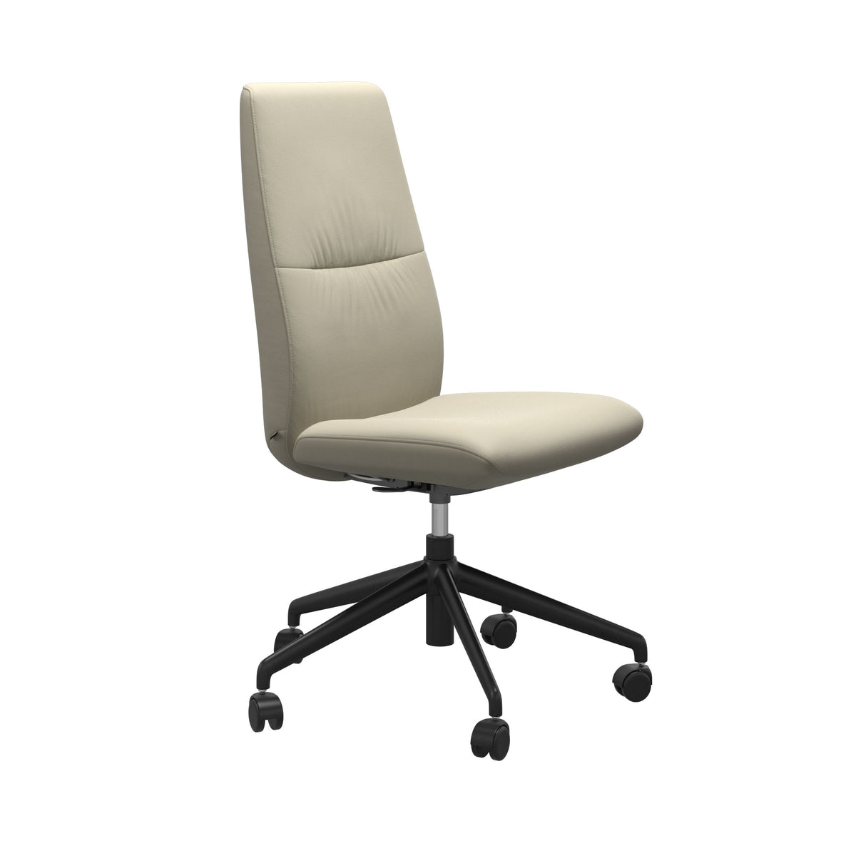 Mint Home Office - Paloma Light Grey - High Back - Armless