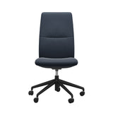 Mint Home Office - Paloma Oxford Blue - High Back - Armless