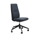 Mint Home Office - Paloma Oxford Blue - High Back - Armless