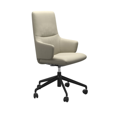 Mint Home Office - Paloma Light Grey - High Back - Armchair