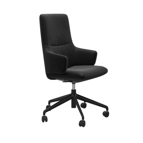Mint Home Office - Paloma Black - High Back - Armchair