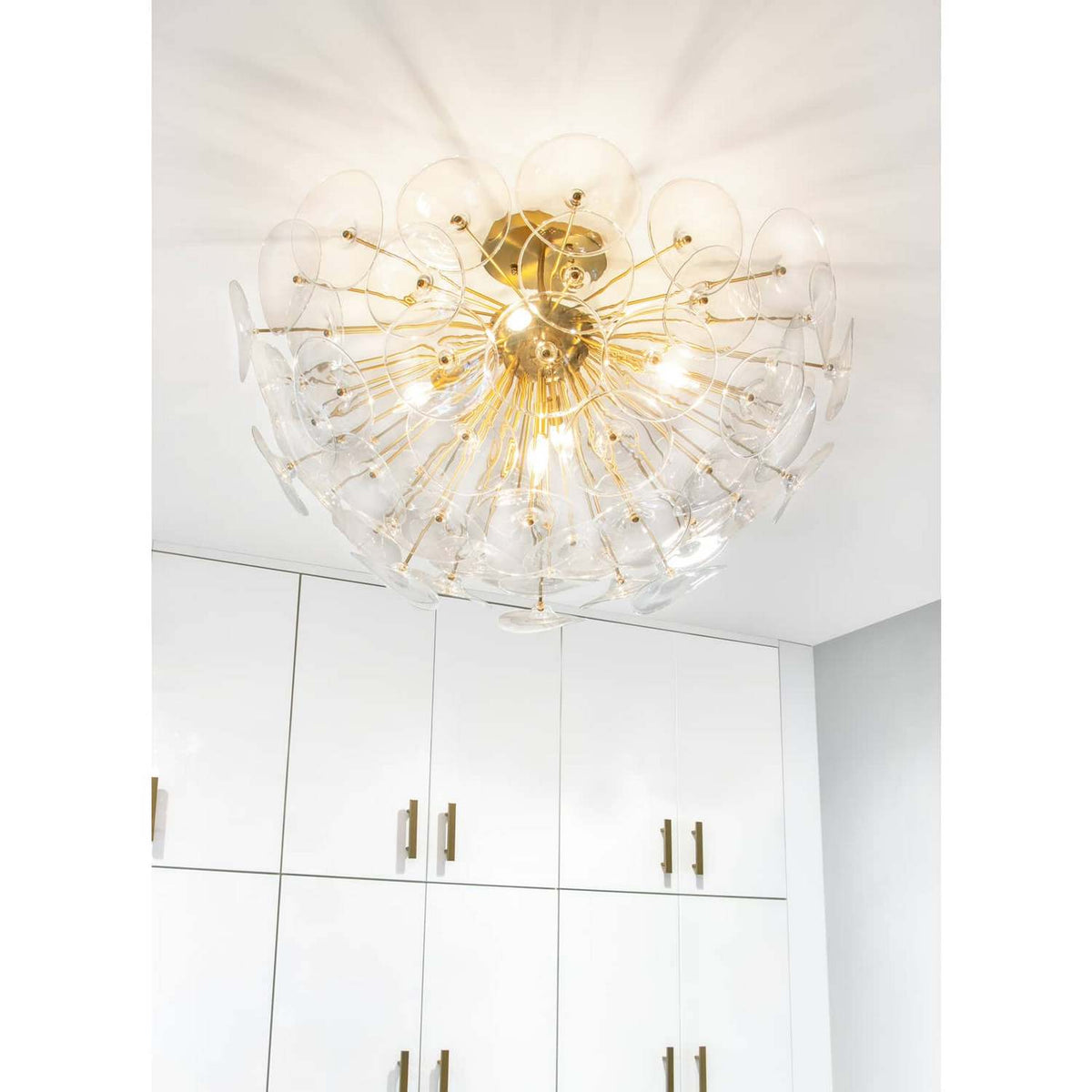 Poppy Five Light Flush Mount
