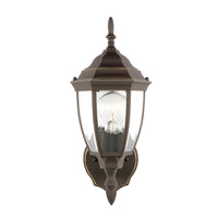 Bakersville Curve 15.5" Up Lantern — Clear