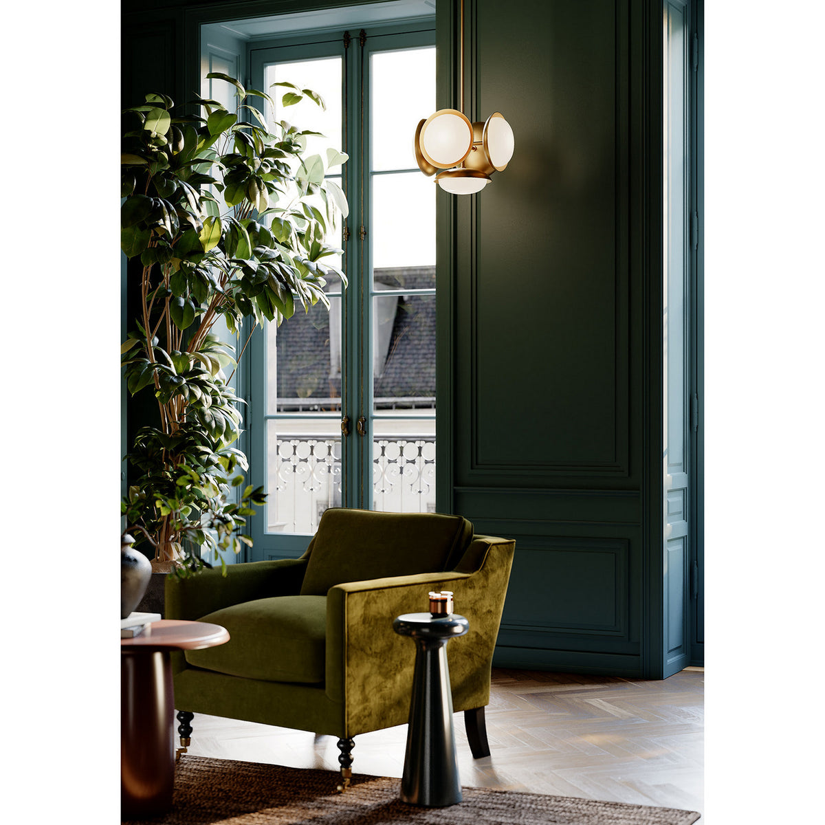Bond Five Light Pendant
