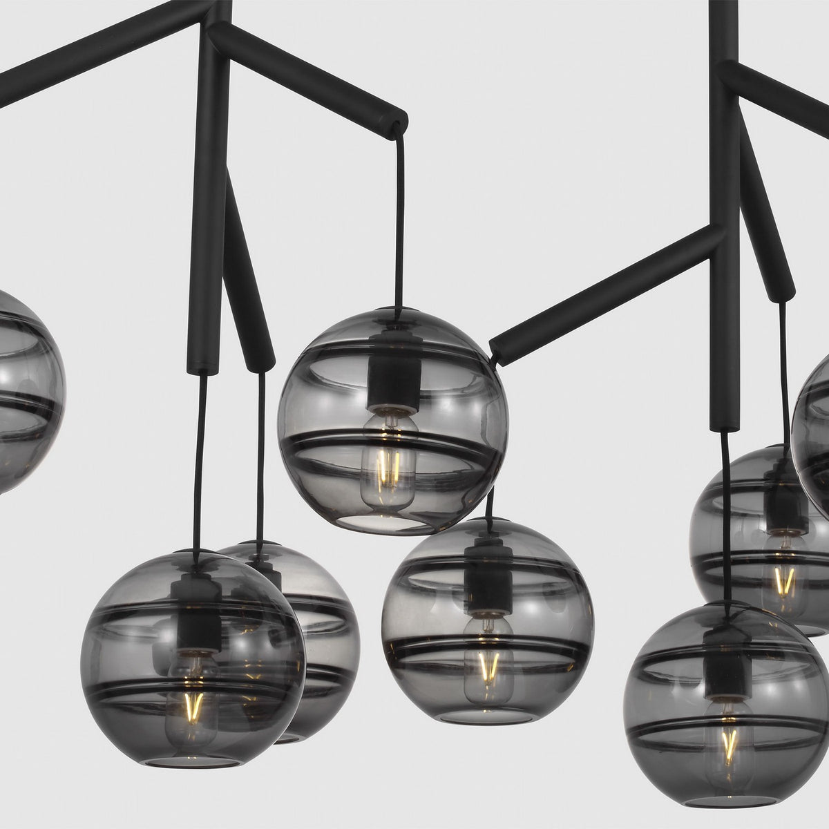 Eight Light Chandelier — 39.3"