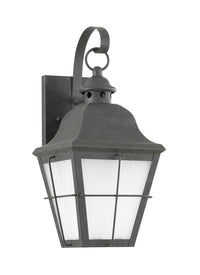Chatham 14.5" Lantern — Frosted Seeded
