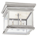 Club Small Square Flush Mount