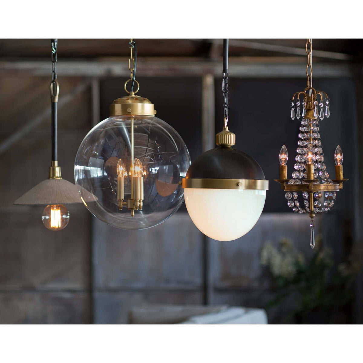 Globe Three Light Pendant