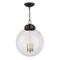 Globe Three Light Pendant