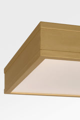 Dupont 12 Square Semi Flush