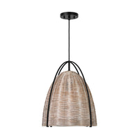 Norman Large Wicker Pendant