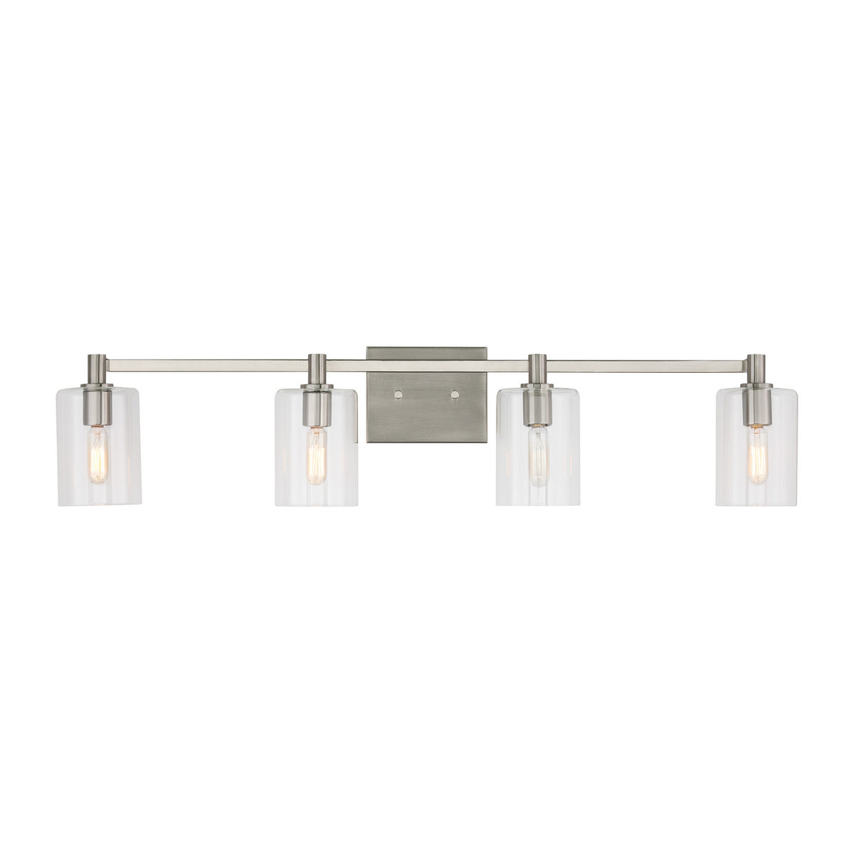 LED Bath Wall Sconce — W: 35.00" × H: 7.75" × D: 6.38"
