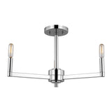 LED Semi-Flush Mount — 10.63"