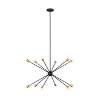12 Light Chandelier — 23.00"