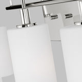 Oak Moore 3-Light Bath Sconce — 75 W